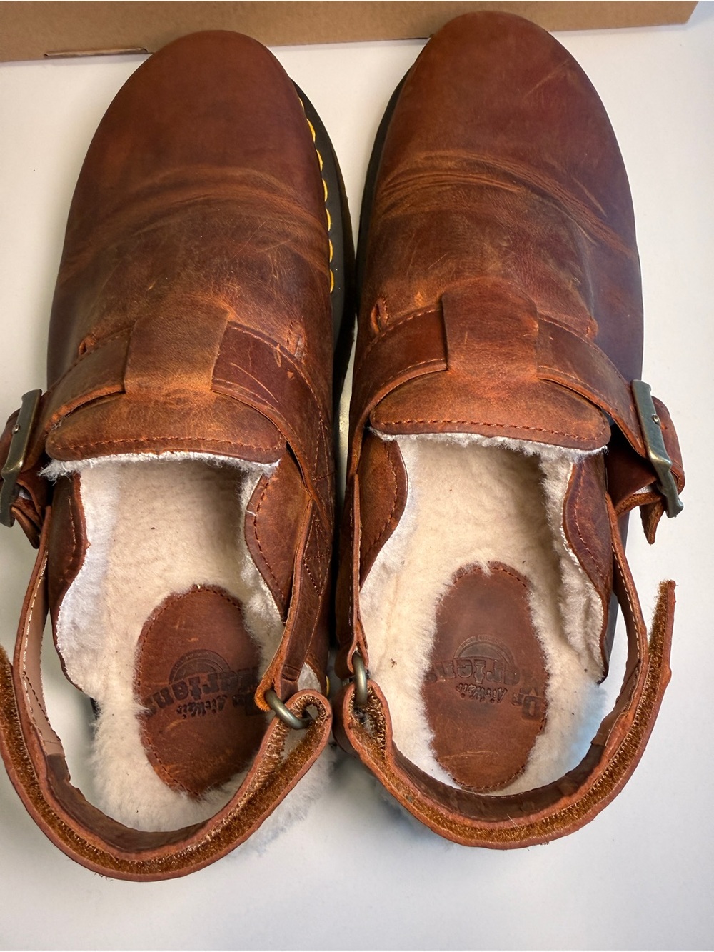 DR MARTENS - Jorge II in Warm Tan Menβs Size 12 Slip-On - Picture 15 of 16